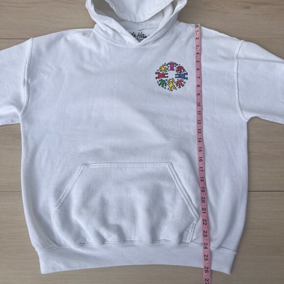 Keith Haring Circle of Men Dance White Hoodie (M/L) Underconusmptioncore/Skater - Picture 9 of 15